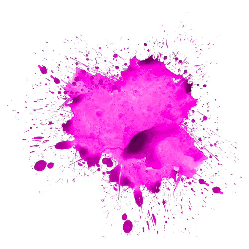 Splatter pink